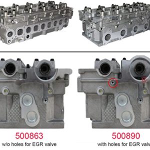 Kia cylinder head w/out valves HAS HOLES FOR VACUUM PUMP