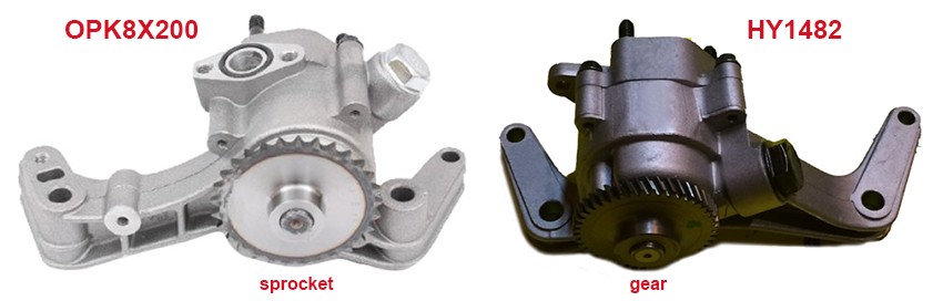 Kia oil pump TOOTHED GEAR