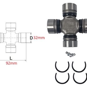 Kia universal joint 92x32mm